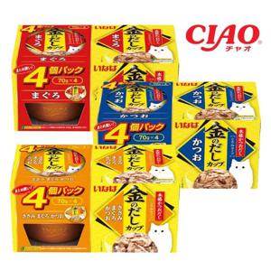이나바 챠오 금빛육수 70g x 4P 고양이간식