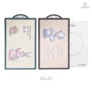 카밀리아 사각 양면도마+시트도마+거치대 세트