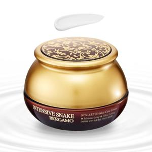 베르가모 스네이크 크림 50g 주름개선 기능성 탄력 스킨케어 영양 기초화장품 보습 리프팅