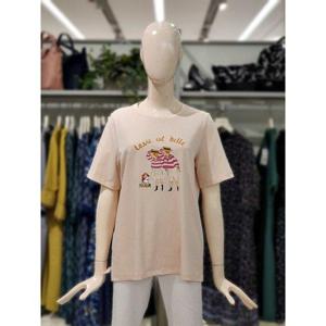 갤러리아_크로커다일레이디 아트윅 반팔 라운드 티셔츠 CLDMTS101