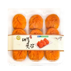 산천농원 황토방 숙성 달콤쫀득 대봉 곶감 9구 650g