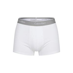[캘빈클라인 언더웨어]CK 언더웨어 남성 사각 드로즈 팬티 A타입 화이트 (그레이밴드)