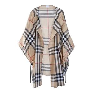 [버버리] 여성 체크 코튼 케이프 8072618 ST GIANT CHECK CAPE A7026