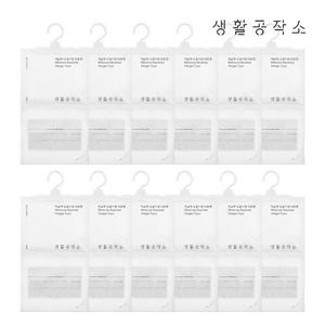 [생활공작소] 옷걸이형 제습제 대용량 200g x 12입 (습기제거/곰팡이방지)