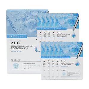 [AHC]AHC 수분 마스크팩 앱솔루트 리턴 솔루션 순면 1박스