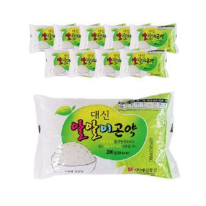 [대신곤약] 알알이 곤약쌀 10팩, 밥지을 때 넣기만 하면 칼로리가 반으로