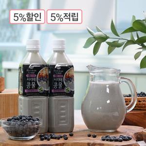 (서리태세트)[맑은물에] 서리태 콩물 6개+국산 우무묵 3개