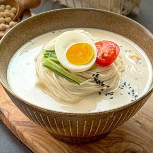 [귀빈정] 시원구수 생콩국수 4인분x1팩(팩당 생소면x4인분+콩가루x4개)