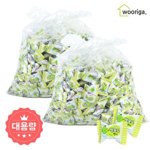 [우리가스토리] GG 청포도사탕 8kg 대용량 사탕