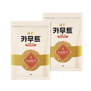[정품인증] 고대곡물 골드 카무트 1kg*2입(파우치)