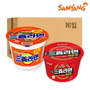 [삼양] 삼양라면 오리지널 큰컵 16개입