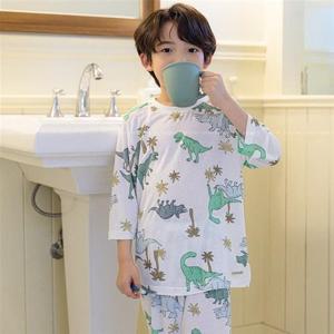 갤러리아_바풀 모달 7부 유아 아동 봄 실내복 잠옷 상하 아동내복 SS43-15