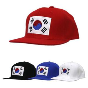 태극기 스냅백H 모자 챙모자