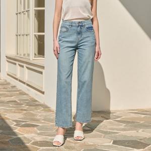 [P] 인디고랩 25SS 여성 COOL 씬라이트 릴렉스 데님팬츠_6032LB