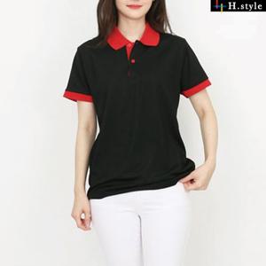 H스타일(KH)KT1002PK30수배색반팔카라티/봄/여름/남녀공용/빅/티셔츠/반팔/긴팔/쿨/아이스/맨투맨/집업
