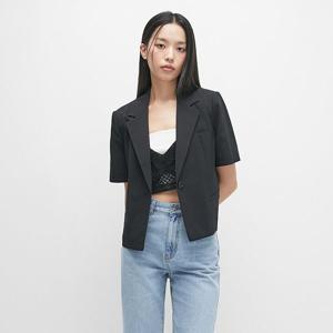 싱글 원버튼 반팔자켓_MIWJKE70PB