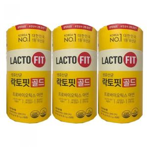 종근당건강 락토핏 생유산균 골드 2g50포3통 HISM