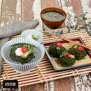 해초미인 다시마면 세트 25인분(다시마면X25+비빔소스X15+메밀소바소스X10)