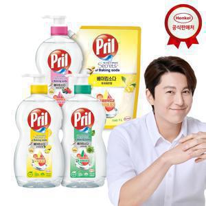 [APP 전용] 프릴 베이킹소다 주방세제 700ml 3개 + 1000ml 1개