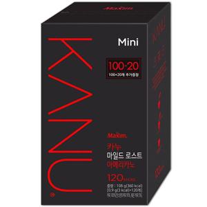 맥심 카누 미니 마일드 100T+20T
