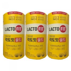 종근당건강 락토핏 생유산균 골드 2g50포3통 HISM