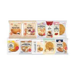 기린빵 10종 10봉 단품 or 10봉 혼합구성 SET 크림빵,단팥빵,소보로,꼬마꿀호떡 등