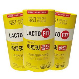 종근당 락토핏 생유산균 골드2g x 50포 x3개/최신상