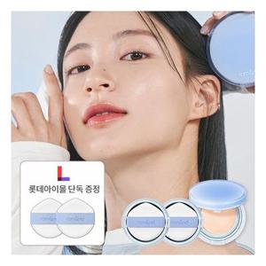 [롬앤] [단독구성] 베어 워터 쿠션 + 리필 X2 (+ 퍼프2P 증정)