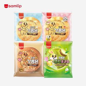 삼립 보름달 4종 10봉 택(정통/생크림/말차초코/땅콩)