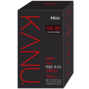 맥심 카누 미니 마일드 100T+20T