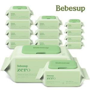 베베숲 제로 플레인 80매 캡 8팩 + 제로 20매 휴대 캡 5팩(함께발송/55gsm)