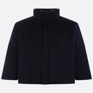 PRADA 탈부착 가능한 다운 재킷이 있는 캐시미어 오버사이즈 재킷 SGC718SOOO1YERF0008