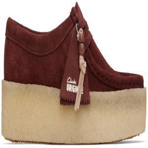CLARKS ORIGINALS 레드 왈라비 컵 더비 슈즈 26177713 242094F120019