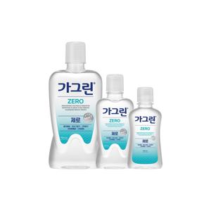 동아제약 가그린 제로 750ml 1개+250ml 1개+100ml 1개