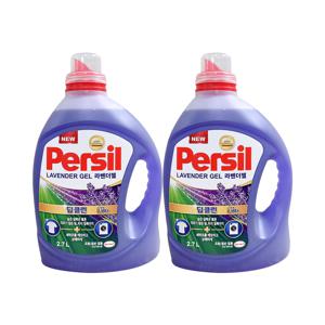 헨켈 퍼실 라벤더젤 플러스 겸용 용기 2.7L 1+1 액체세제