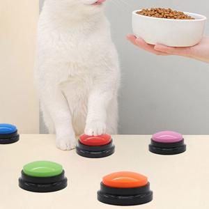 강아지 벨 녹음기능 펫벨 강아지 버튼 7color DD-13035