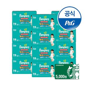 2025 베이비드라이 팬티형 기저귀 7단계 16매X12팩 (2박스)+스타벅스 5천원 증정