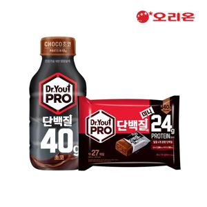 닥터유프로 단백질드링크 40g 초코 20팩 + 프로 단백질바 미니(약27개입) 3개