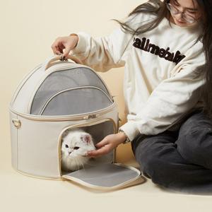 고양이 이동가방 이동장 원형 숨숨 돔형 캐리어 대형