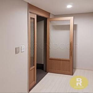 비대칭양개스윙 고시형 우드 모루세로강화유리