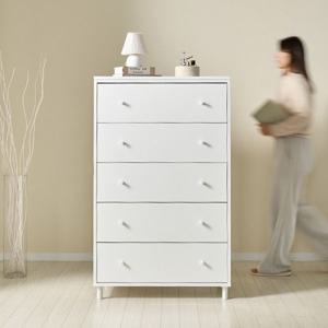 엘라 속깊은 칸막이 800 5단 서랍장 3colors