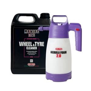 휠,타이어 가심비 세트 휠앤타이어 클리너 4.5L + 네뷸라 폼 2.0