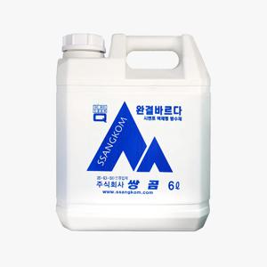 완결바르다 시멘트 액체방수제 방수액 화장실 지하실 옥상 6L