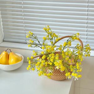 파스텔 안개꽃 조화 부쉬 인테리어 소품 5colors
