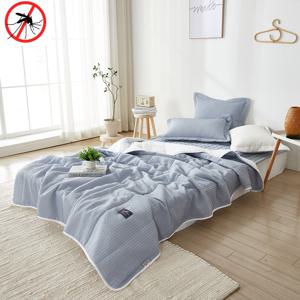 모기퇴치 쿨 햄프 여름 차렵이불 SS / Q  2colors