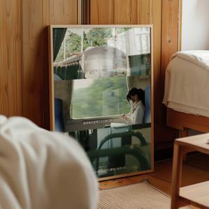일본풍경포스터 빈티지감성 이자카야 일본인테리어 액자 slow trip