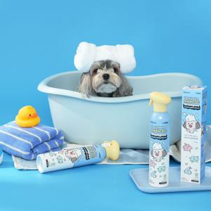 이지클렌징 버블 펫샴푸 고양이 강아지 샴푸 천연 저자극 각질 비듬 세정제 300ml