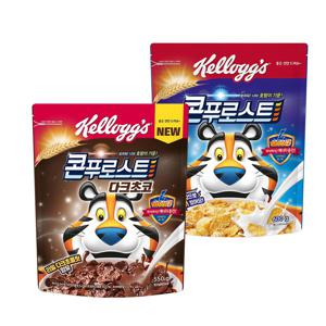 콘푸로스트 600g*1개 + 콘푸로스트 다크초코 550g*1개