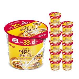 아몬드 푸레이크 컵시리얼 40g*12개