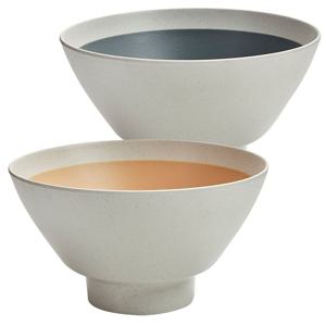 멜라민 투톤 굽 면기 AT 식기 냉면 라면 우동기 그릇